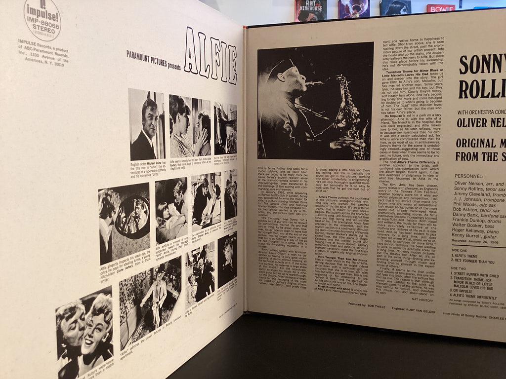 Sonny Rollins With Orchestra Conducted By Oliver Nelson	Original Music From The Score "Alfie"