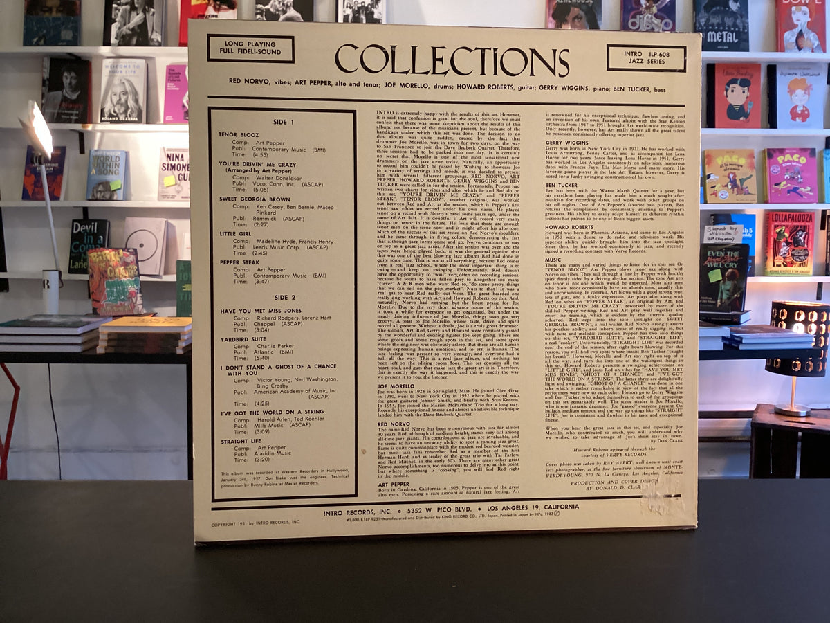 Red Norvo, Art Pepper, Joe Morello, Gerry Wiggins	Collections