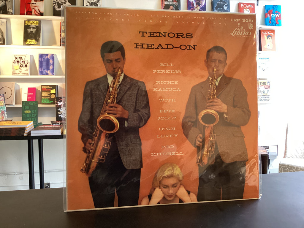 Bill Perkins, Richie Kamuca With Pete Jolly, Stan Levey, Red Mitchell	Tenors Head-On